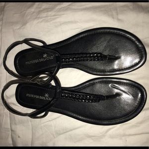 Blk SIZE 11 Montego Bay Club Sandals